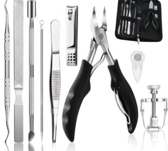 Bcabo 10Pcs/set Ingrown Toenail Tools Kit, Nail Treatment Foot Tool,Ingrown Toenail Remova
