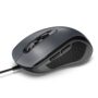 TECKNET USB Wired Mouse, 3600DPI Corded Computer Mouse with 4 Adjustable Levels, 6-Button