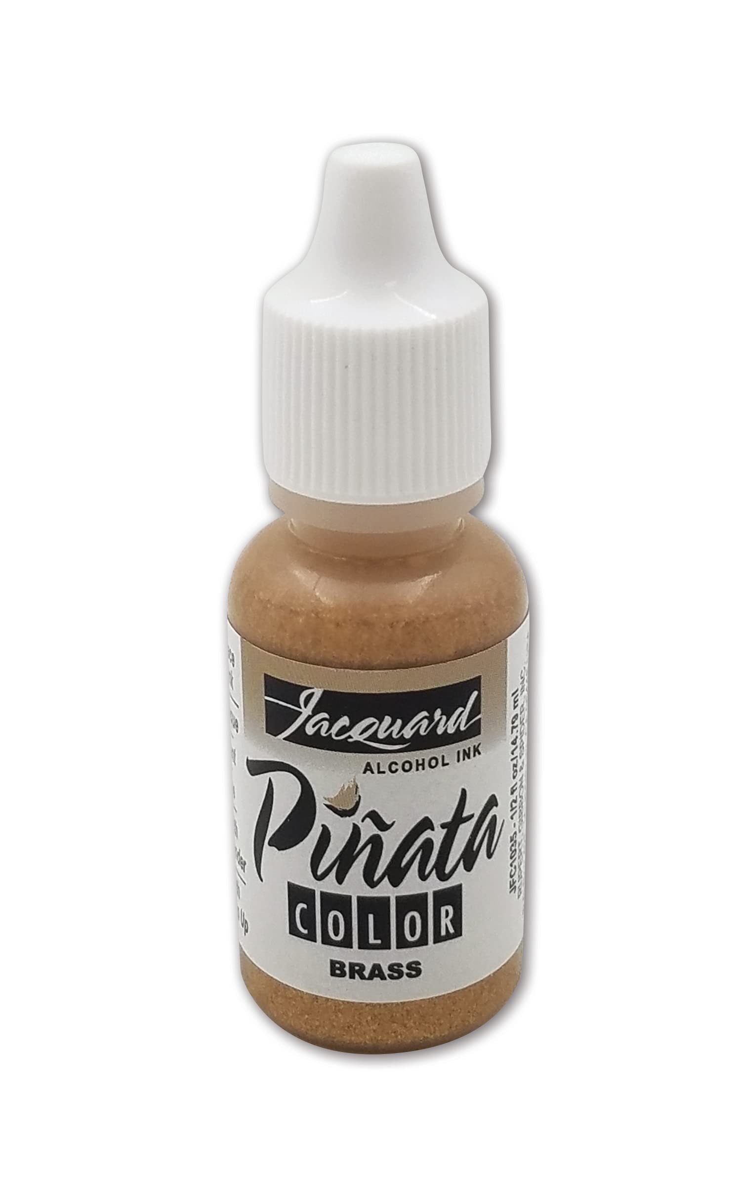 Jacquard Pinata Alcohol Ink - Brass - Professional and Versatile Ink That Produces Color S