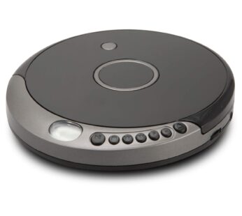 GPX PCB319B Portable Cd Player with Bluetooth, Includes Stereo Earbuds, Black
