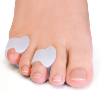 Welnove Gel Toe Separator, Pinky Toe Spacers, Little Toe Cushions for Preventing Rubbing &