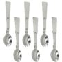 Maydahui Folding Spoon and Fork SUS 18/10?304?Stainless Steel Salad Spork Portable for The