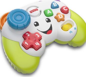 Fisher-Price Laugh & Learn Baby & Toddler Toy Game & Learn Controller Pretend Video Game w