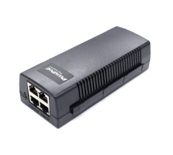 PLUSPOE Dual Ports Gigabit Power Over Ethernet Injector Adapter (35 Watts Max) with 2 PoE