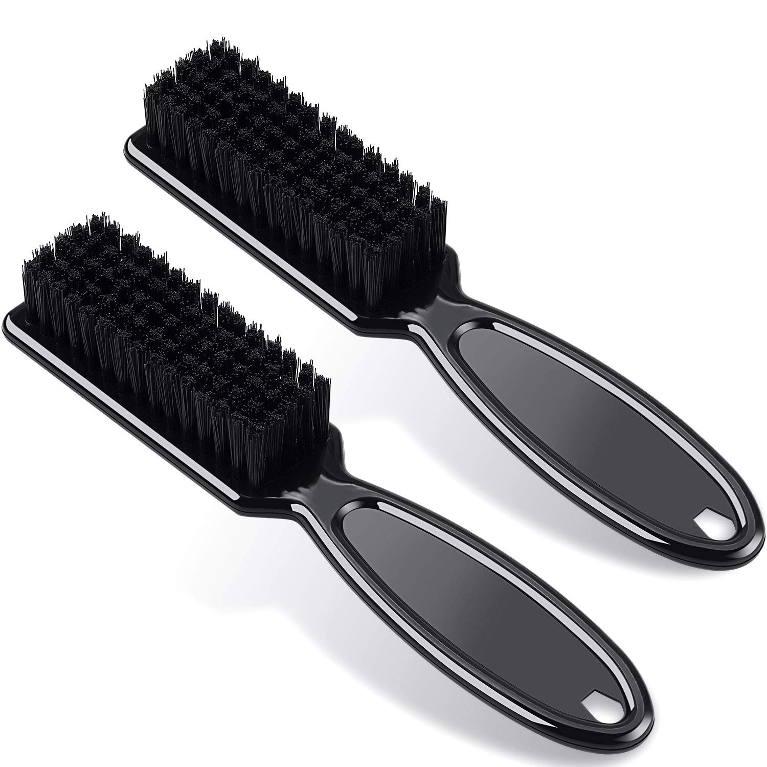 Patelai 2 Pcs Barber Blade Cleaning Brush Hair Clipper Nylon Brush Fades Barber Brush Hair