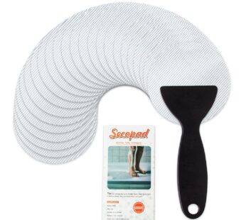 Secopad Original Non-Slip Bathtub Stickers, 24 PCS Safety Bathroom Tubs Showers Treads Adh