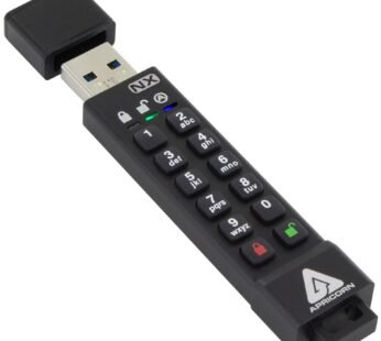 Apricorn 8GB Aegis Secure Key 3 NX 256-bit Encrypted FIPS 140-2 Level 3 Validated Secure U