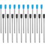 TecUnite 2.75 Inch Ballpoint Pen Refills for Diamond Crystal Stylus Pens and Ballpoint Pen