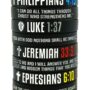 Nuzabee (8-Pack Christian Bible Verses Silicone Bracelets | Religious Gifts Rubber Wristba