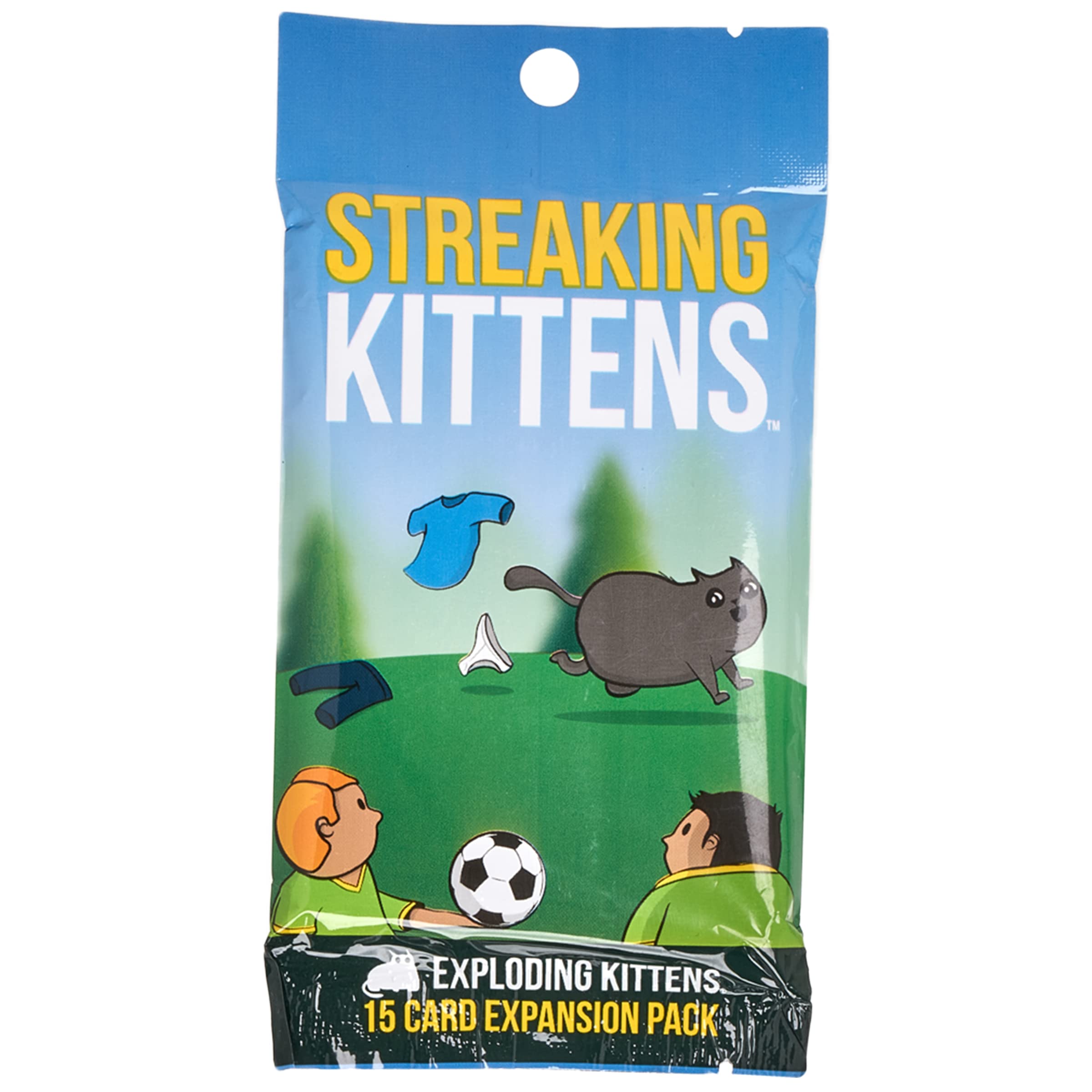 Streaking Kittens Expansion Pack - Elevate Exploding Kittens with New Twists - Family Game