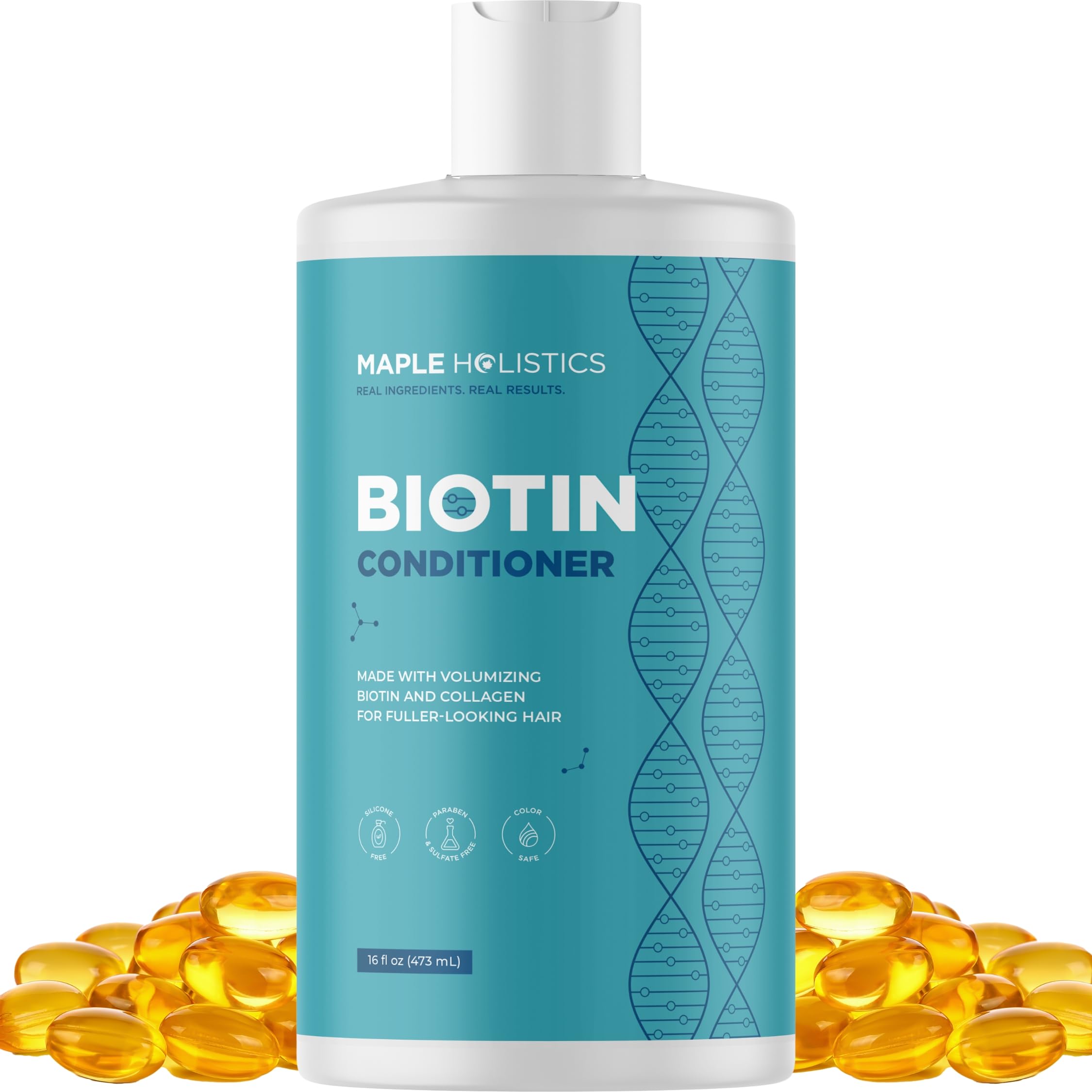 Volumizing Biotin Conditioner for Thinning Hair - Biotin and Collagen Conditioner for Dry