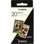 Canon Zink Photo Paper Pack, 20 sheets, White, 2" X 3". (3214C001)