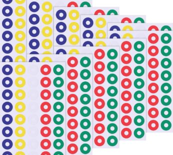 400 Pieces Self-Adhesive Reinforcement Labels for Repairing Holes and Strengthening Holes,