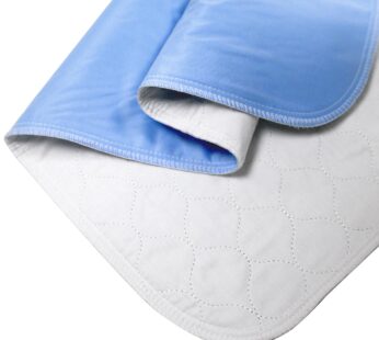 Heavy Absorbency Bed Pads 34″X52″ (1 Pack), Washable and Reusable Incontinence Underpads,
