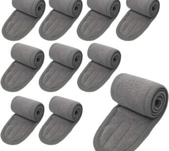 DeiGoods Spa Headband Facial Headbands Makeup Hair Band Washing Face Thick Terry Cloth Hea