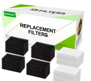 40 Packs CPAP Filters – Foam Filter and Ultra Fine Filters Supplies for Respironics M Seri