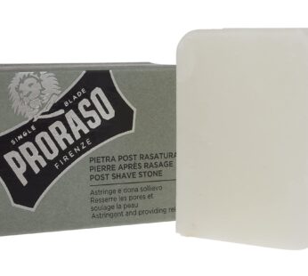 Proraso Post-Shave Stone, Natural Alum Block, 1 Count (Pack of 1)