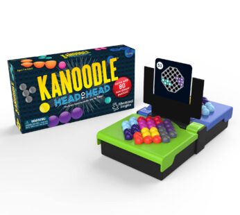 Educational Insights Kanoodle Head-to-Head Puzzle for 2 Players, Brain Teaser Game for Kid