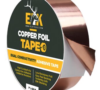 ELK Copper Foil Tape with Conductive Adhesive for Guitar, EMI Shielding, Crafts, Electrica