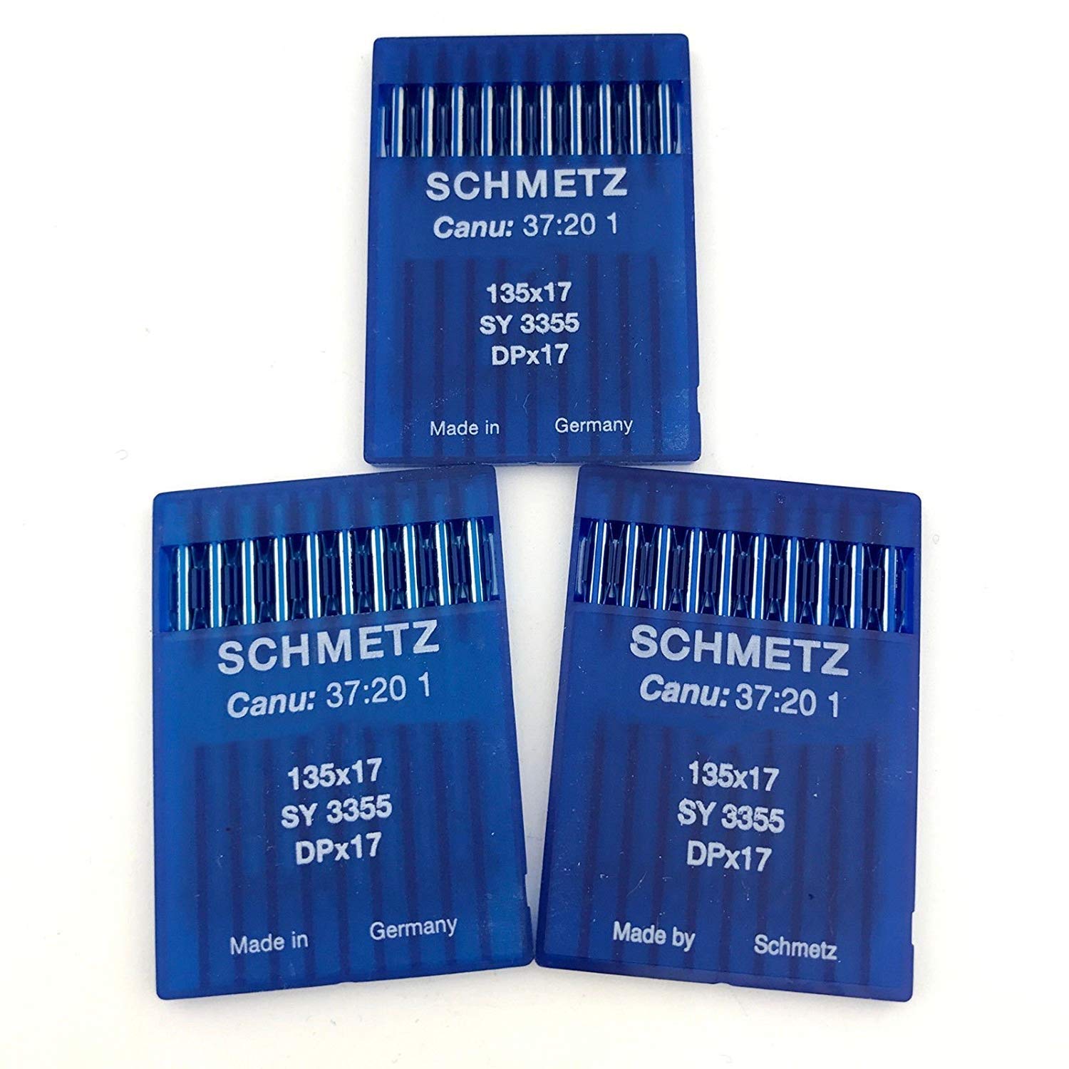 30 Pk. Schmetz 135X17 DPX17 Industrial Walking Foot Sewing Machine Needles (19 (Metric Siz