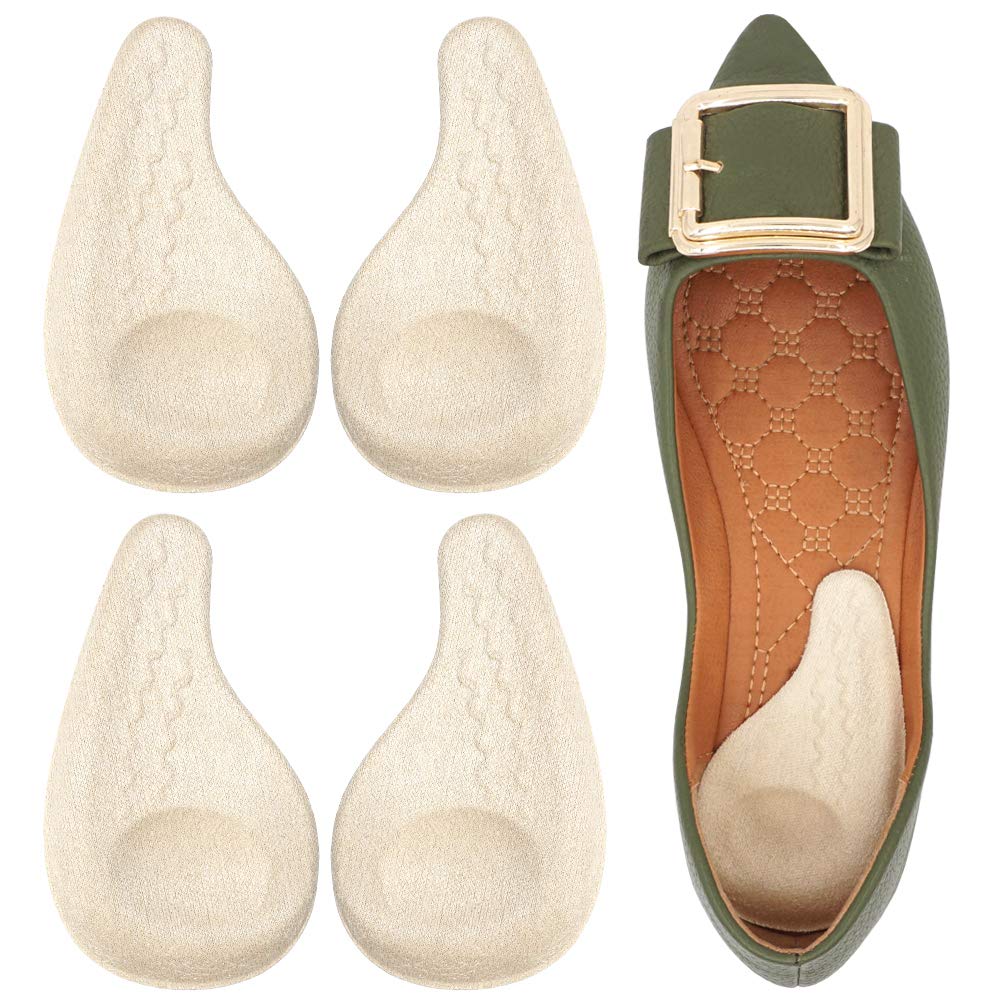 Dr. Foot's Supination Insoles & Overpronation Insoles, Medial & Lateral Heel Cups for Foot