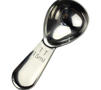 CoaGu 1PC 15ml Coffee Scoop: Sturdy 18/8 Stainless Steel Tablespoon Ideal for Precise Coff