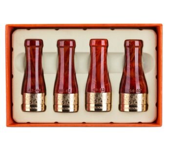 Cigar Mouthpiece Set for Men and Women Short Cigar Holder (Color:Red)