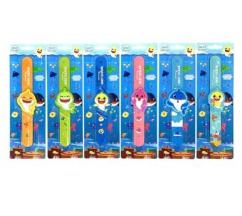 Pinkfong Baby Shark Slap Band Bracelet with Charm