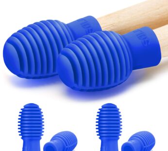 4 Pieces Drum Mute Drum Dampener Silicone Drumstick Silent Practice Tips Percussion Access