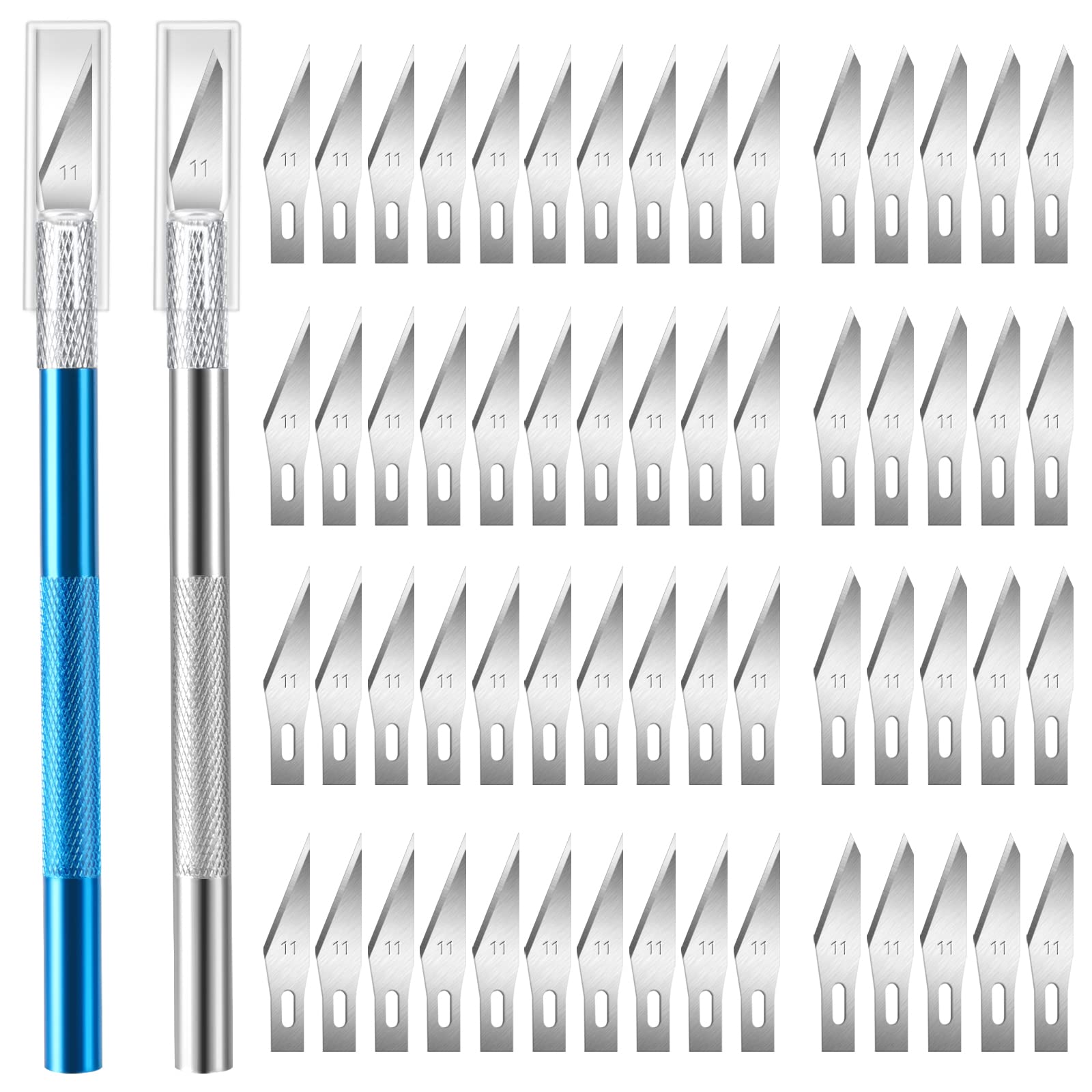 Yipinve Craft Knife Set Hobby Knife Set Exacto Knife Set 21PCS Precision Knife Craft Cutti