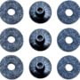 Avedis Zildjian Company Cymbal Felt and Sleeve 3 Pack