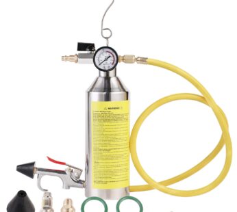 JIFETOR AC Flush Kit, Car Air Conditioner System Clean Canister Flushing Gun Tool Set, for