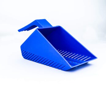 AQUA KT Aquarium Gravel Sand Shovel Scoop Cleaner Blue for Fish Tank Cleaning Tool