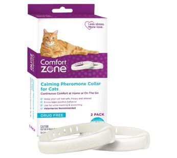 Comfort Zone Cat Calming Collar: 2 Pack