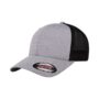 Flexfit Men's Standard 110 Mesh, Heather Grey/Black, One Size