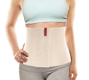 ORTONYX 10.25″ Abdominal Binder for Men and Women/Postpartum Post-operative Post-surgery W