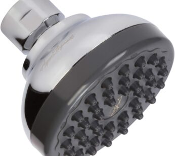 Pressure Boosting Shower Head – High Pressure Water Saver Showerhead Best For Low Flow Sho