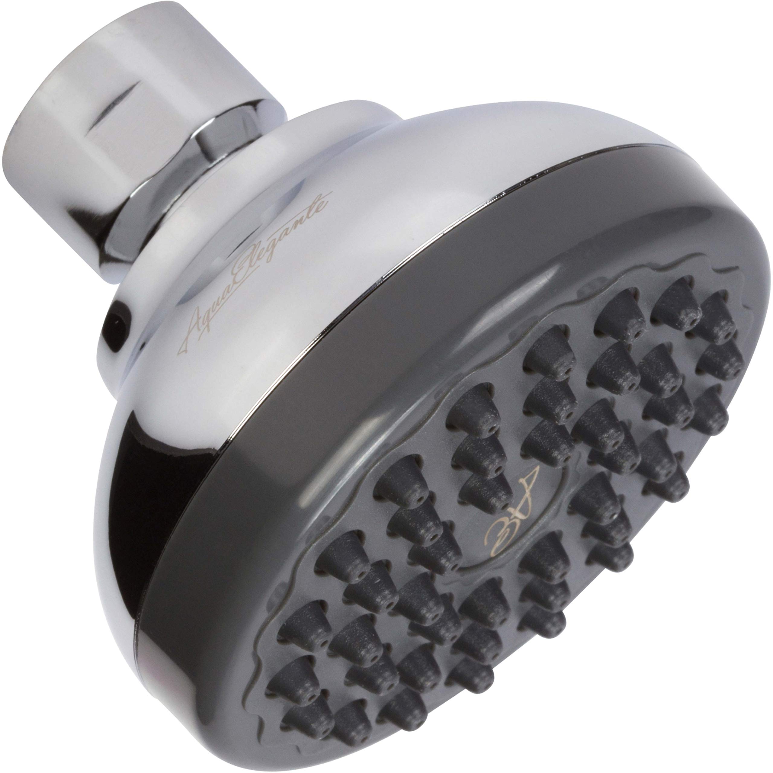 Pressure Boosting Shower Head - High Pressure Water Saver Showerhead Best For Low Flow Sho