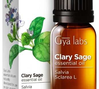 Gya Labs Clary Sage Essential Oil for Diffuser – 100% Natural Clary Sage Oil Essential Oil