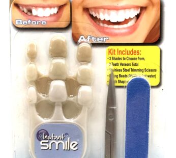 Instant Smile Triple Shade Temporary Tooth Kit – Replace A Missing Tooth in Just 5 Minutes