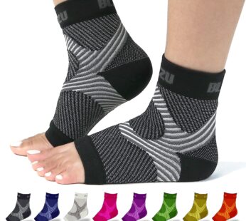 BLITZU Foot Compression Sleeve Plantar Fasciitis Relief Plantar Fasciitis Socks Women Ankl