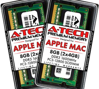 A-Tech 8GB Kit (2x4GB) RAM for Apple MacBook Pro (Mid 2012), iMac (Late 2012, Early/Late 2