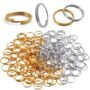 10mm Small Key Ring, 200 Pieces Mini Key Chain Ring Metal Small Split Key Rings for Keys O