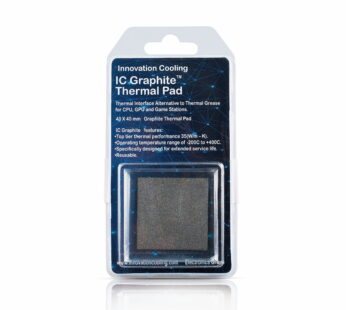 Innovation Cooling Graphite Thermal Pad   Permanent Replacement for Thermal Paste/Grease (