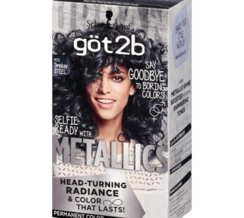 Got2B Metallic Permanent Hair Color, M73 Smoky Steel
