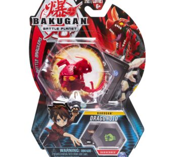 Bakugan, Dragonoid, 2-inch Tall Collectible Transforming Creature, for Ages 6 and Up