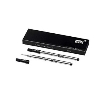 Montblanc Rollerball Refills Medium Point Mystery Black For Montblanc Rollerball/Fineliner