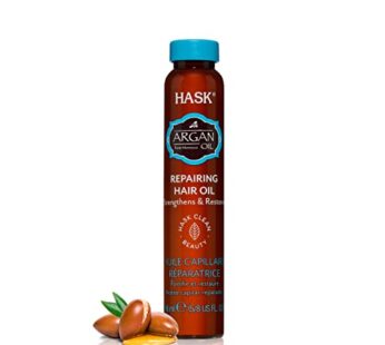 Hask Argan Oil Repairing Shine Hair Oil 5/8 oz