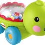 Fisher-Price Baby Crawling Toy Poppity Pop Turtle Push-Along Vehicle with Ball Popping Sou