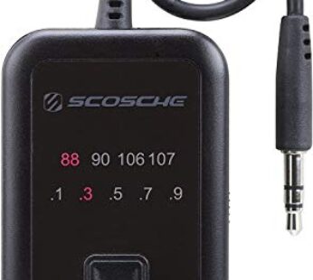 Scosche FMT4R FM Transmitter with 20 Frequency Selections